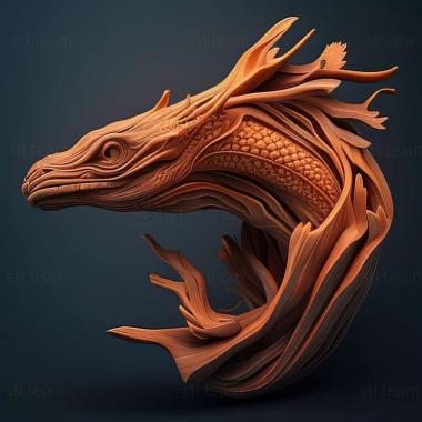 3D model Oxypleurus (STL)